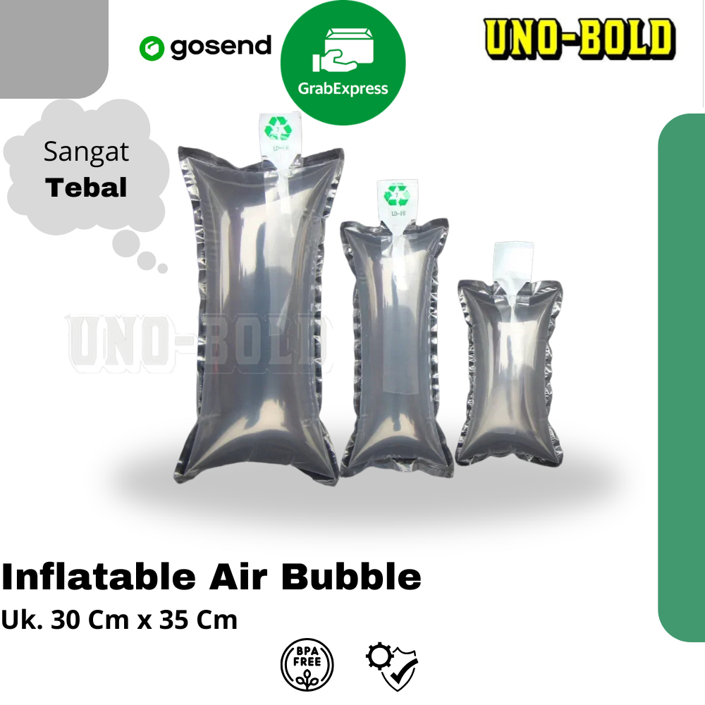 

AIR BUBBLE FIT 30CM X 35CM 50 PCSCushion Wrap Fo-Air / Bubble Wrap Angin Tebal Roll / Poly Air Bubble