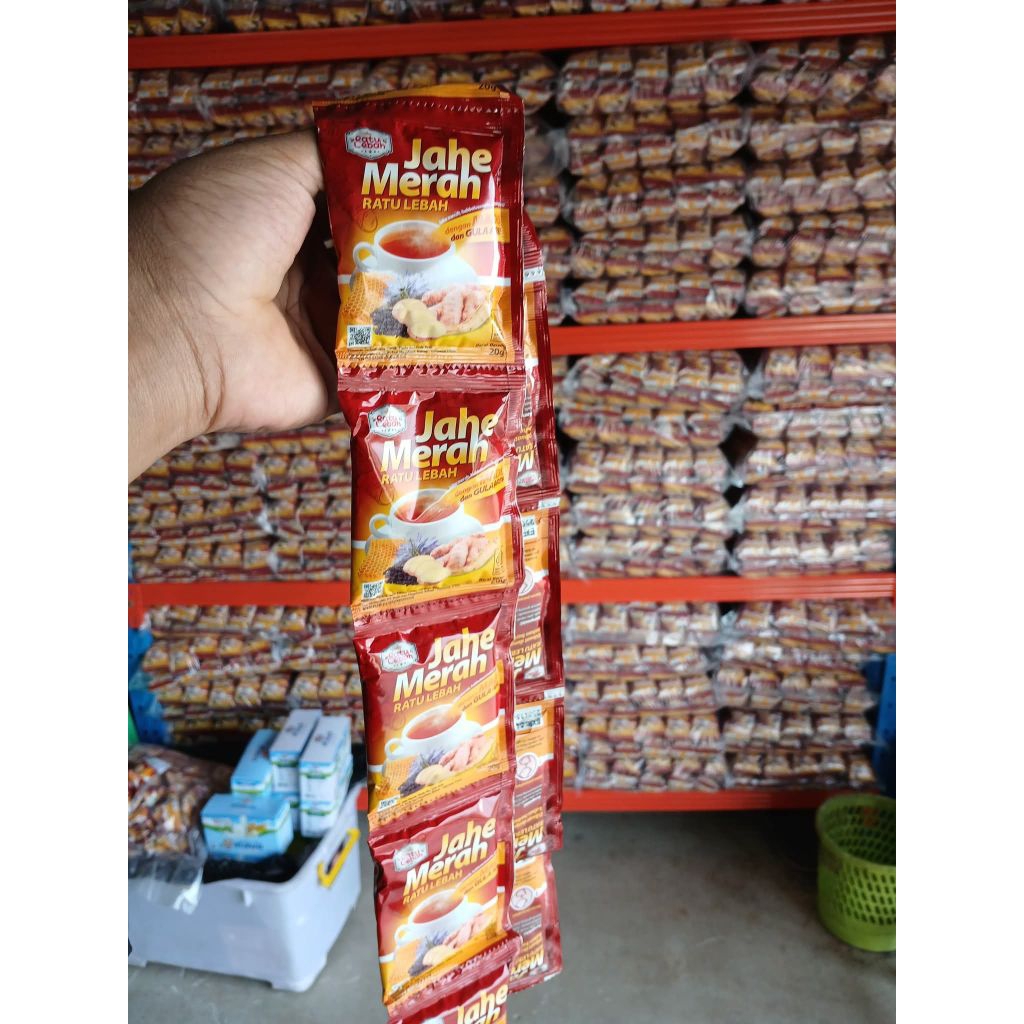 

Jahe Merah Cap Ratu Lebah Minuman Jahe Penghangat Badan