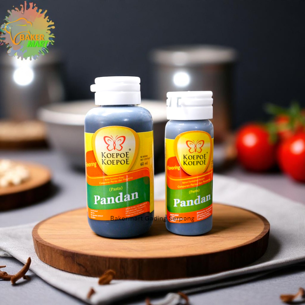 

Koepoe - Koepoe Pasta Pandan / Kupu Perisa & Pewarna 25mL & 60mL