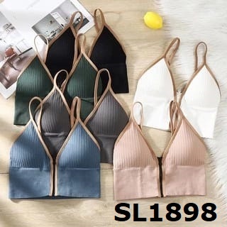 BLIORI 1898 BH Bra Sport Wanita Sport Bra Tank Top Bra BH Korea Wanita Model Resleting Bralette LING