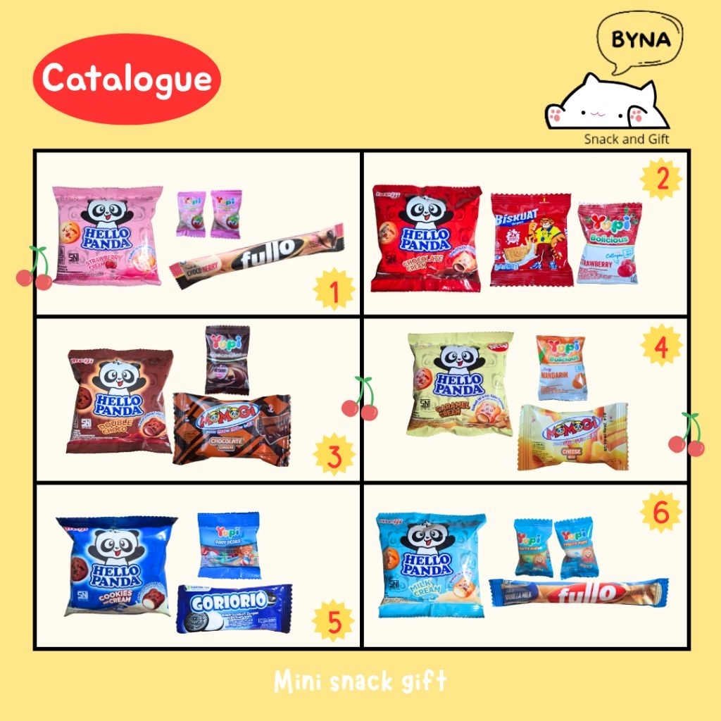 

SNACK GIFT MINI GIFT HAMPERS KADO HADIAH FREEBIES