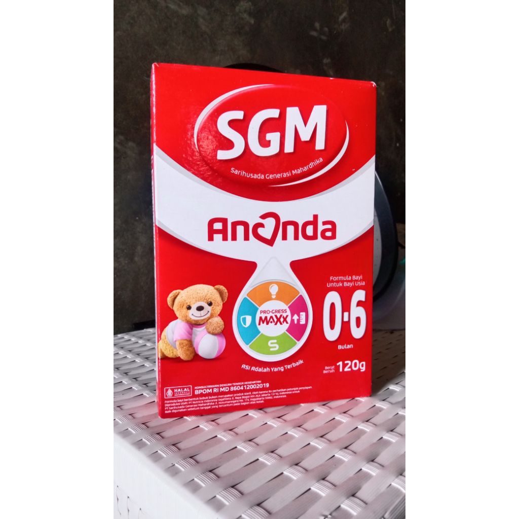 Susu SGM Ananda 0 - 6 Bulan 120g