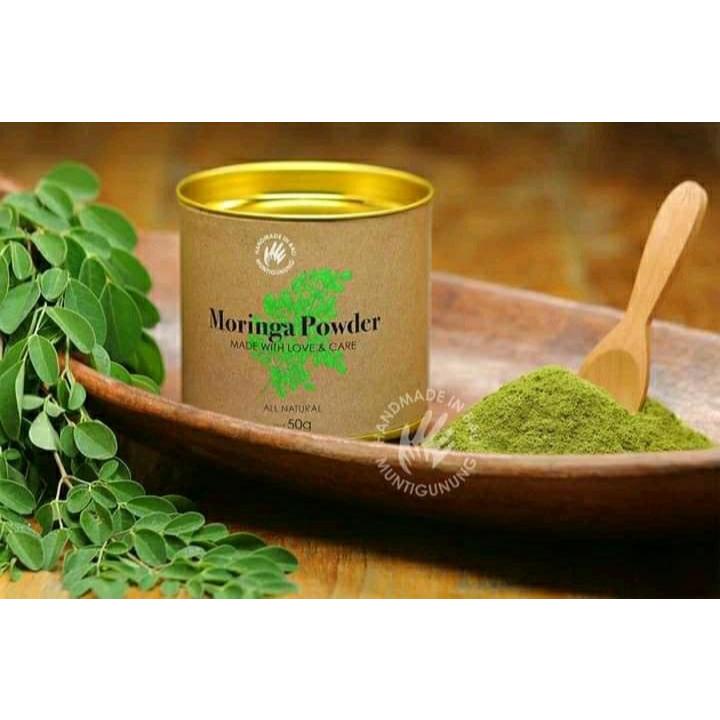 

MUNTIGUNUNG Moringa Powder / Kelor Bubuk / 50 gram