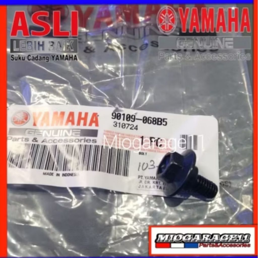 Baut Spakbor Depan Yamaha Aerox 155 New Original 90109-068B5