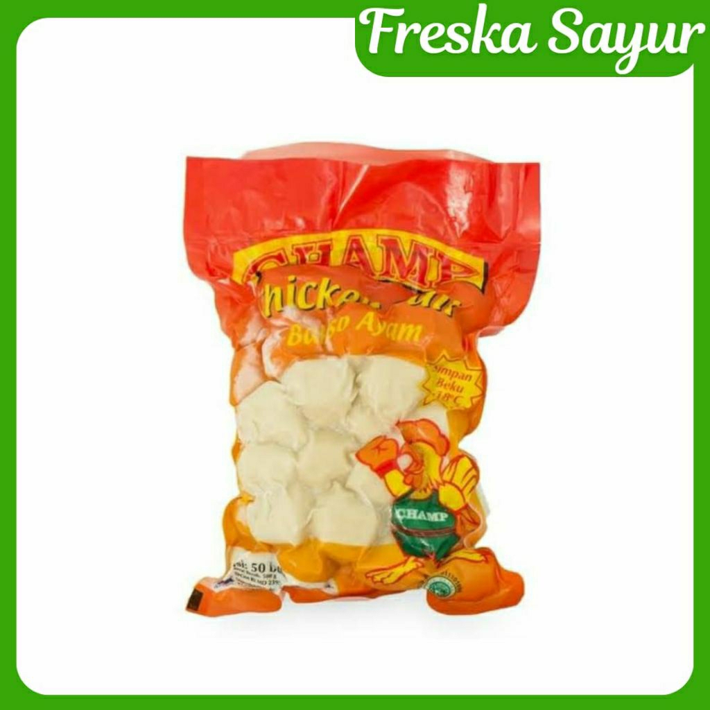 

Champ Chicken Meatball 500 gr | Bakso Ayam Champ