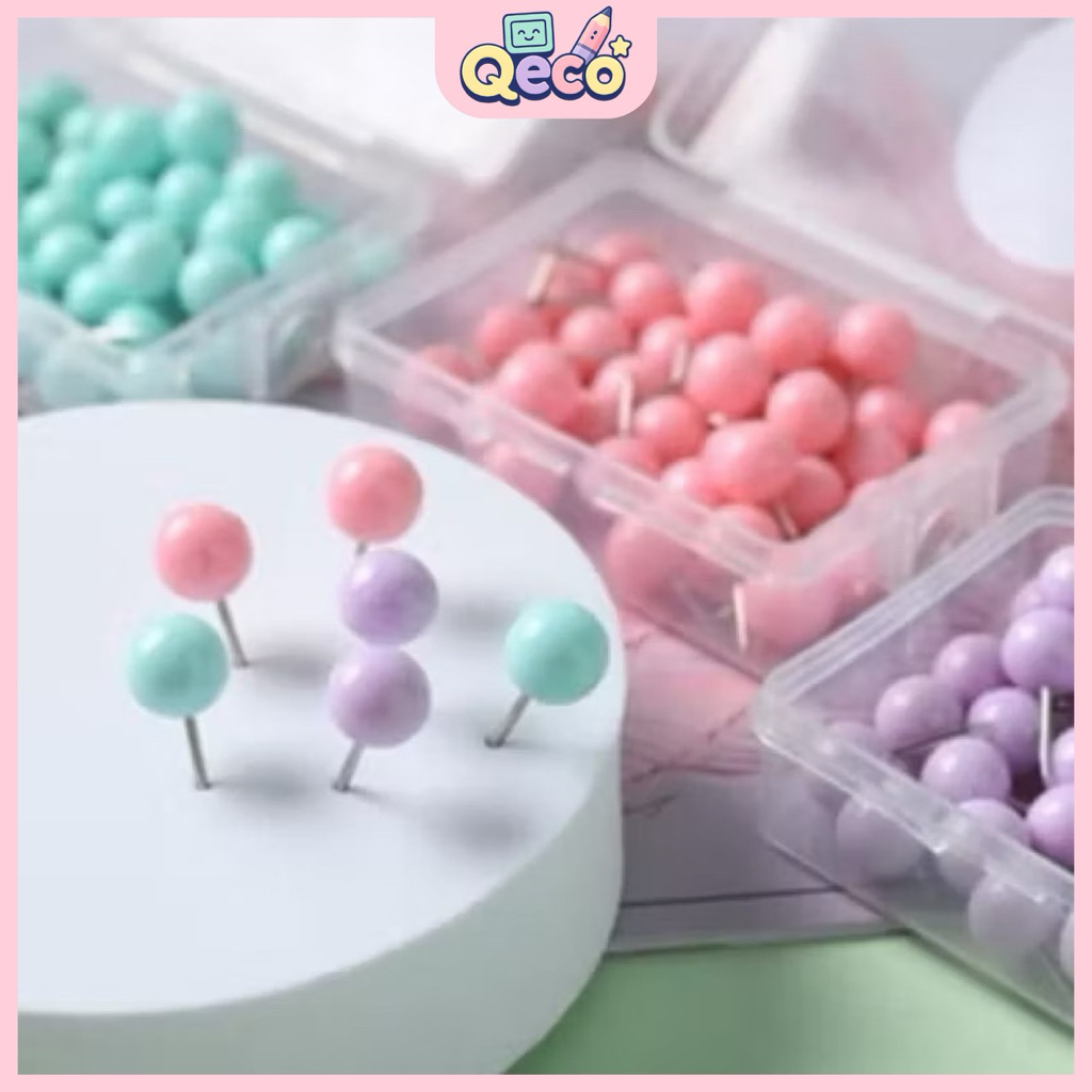 

Pushpin/ Nail Pin Pastel Macaron Earth
