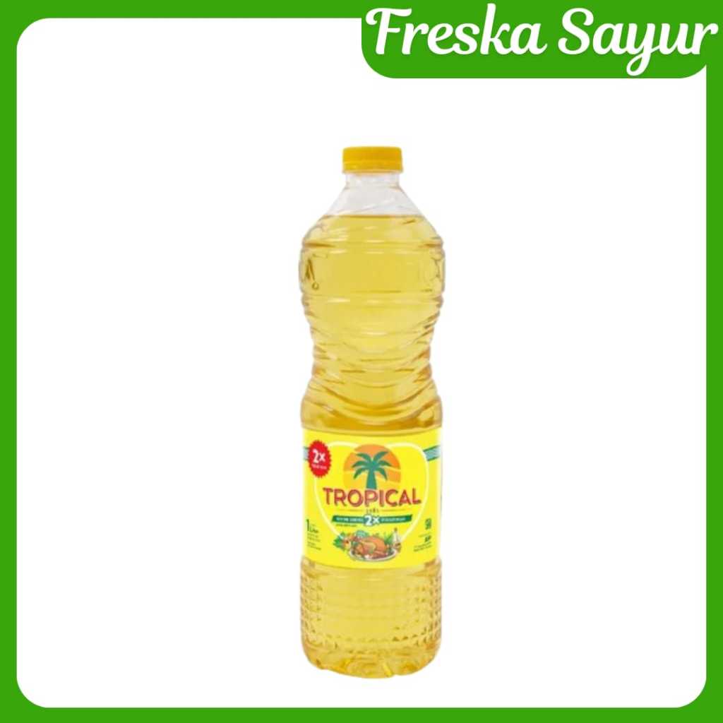 

Minyak Goreng Tropical 1 Liter I Kualitas Premium, Masak Lezat Hemat