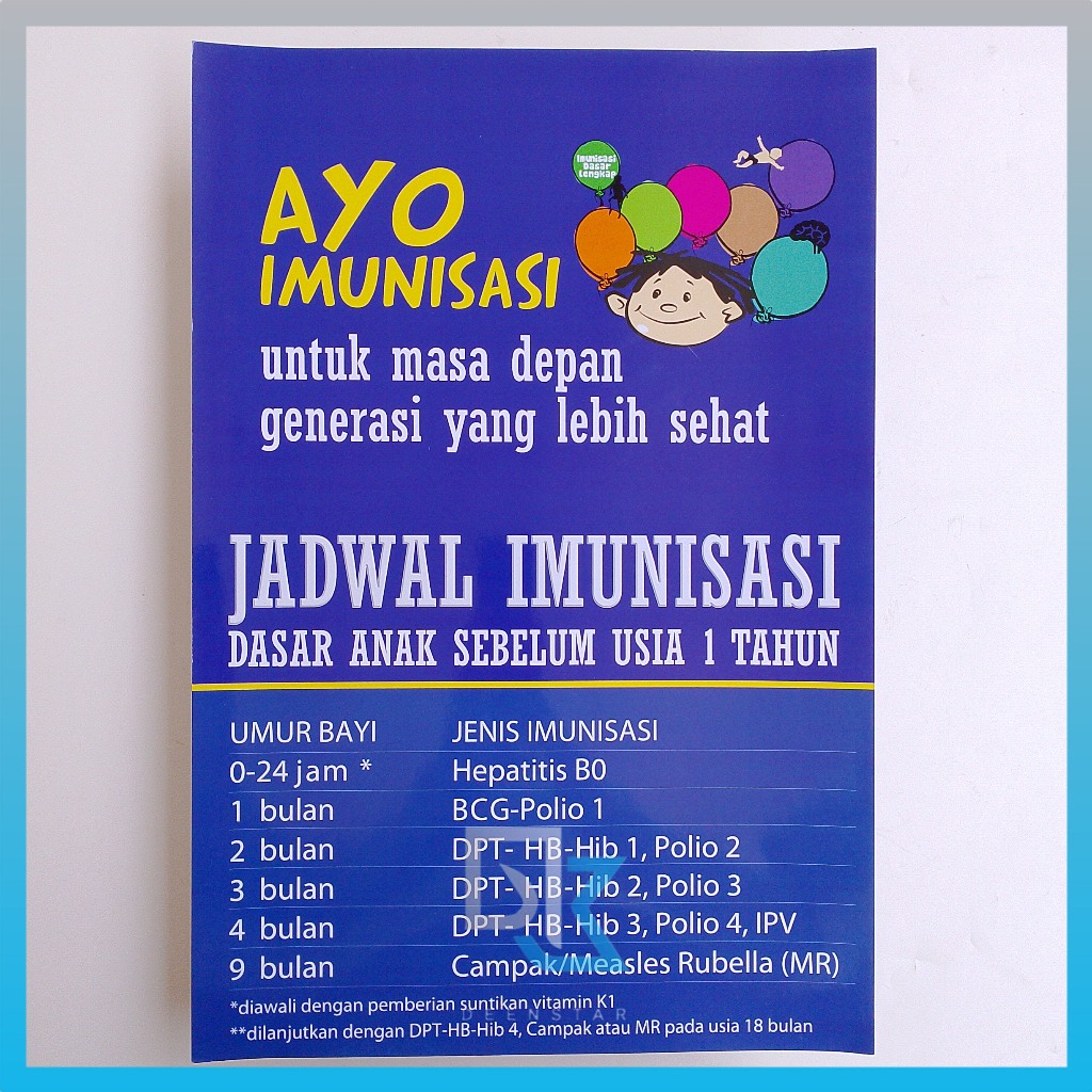 Poster Ayo Imunisasi, Jadwal Imunisasi, Kebidanan, Poster Kesehatan