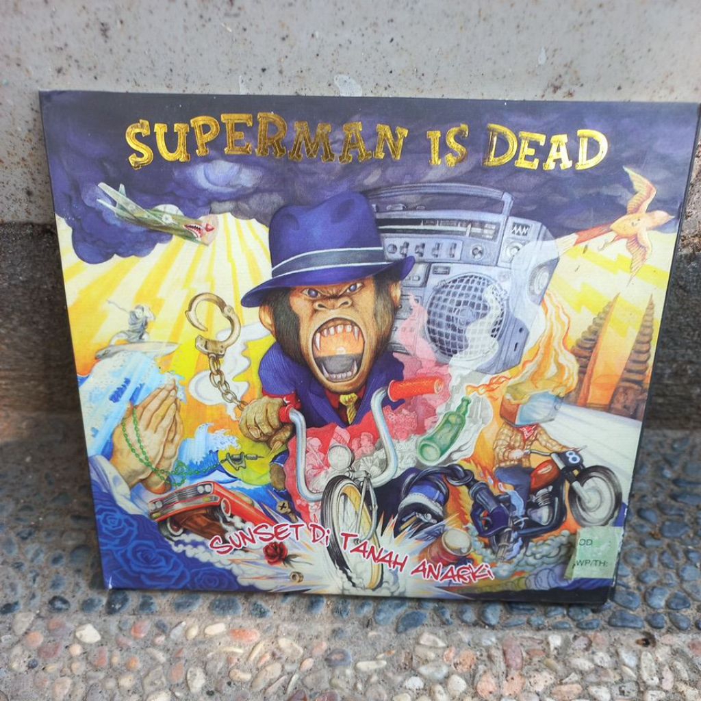 cd superman is dead - sid - sunset di tanah anarki