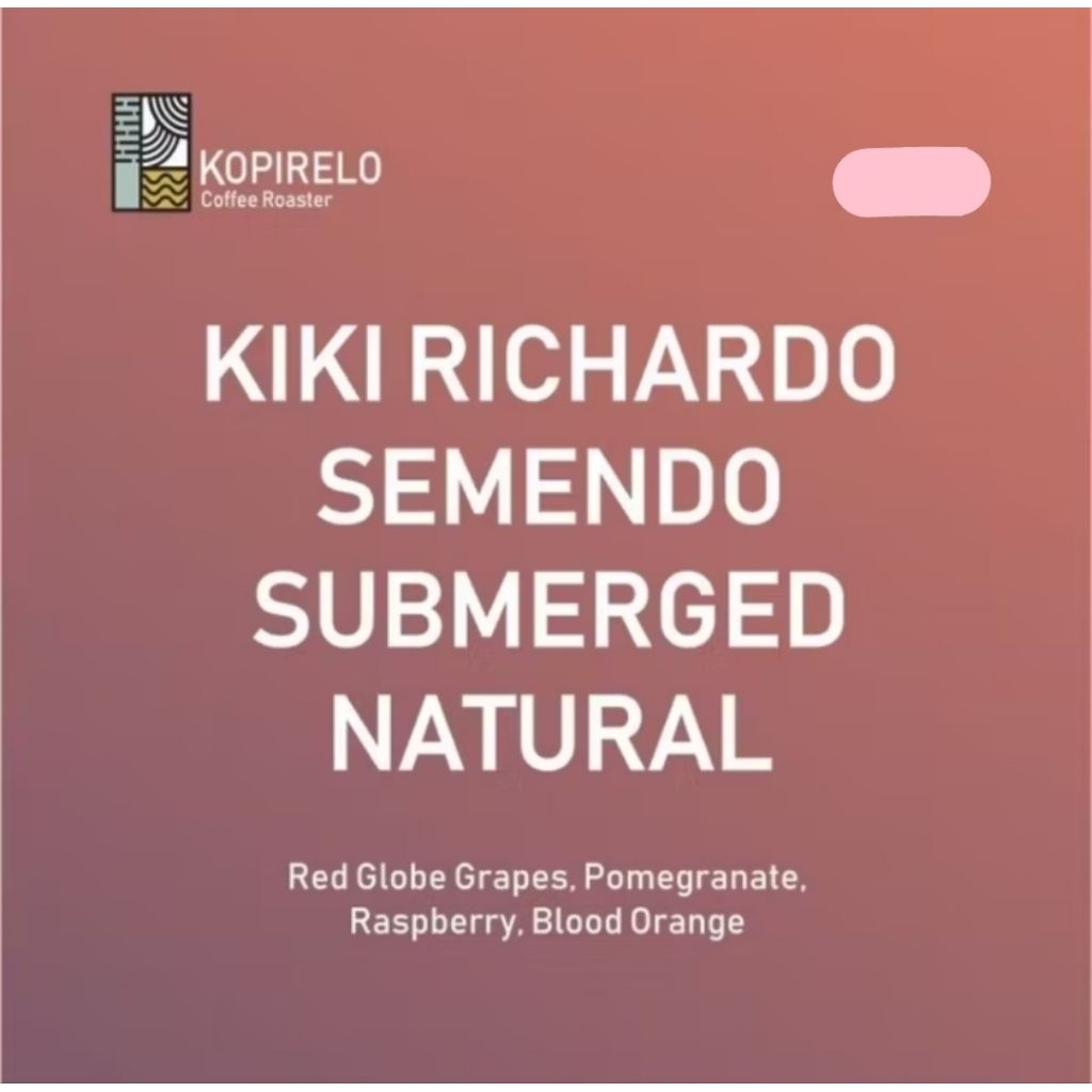 

Kopi Arabika Kiki Richardo Semendo Submerged Natural 150 gr Single Origin Filter Coffee Specialty