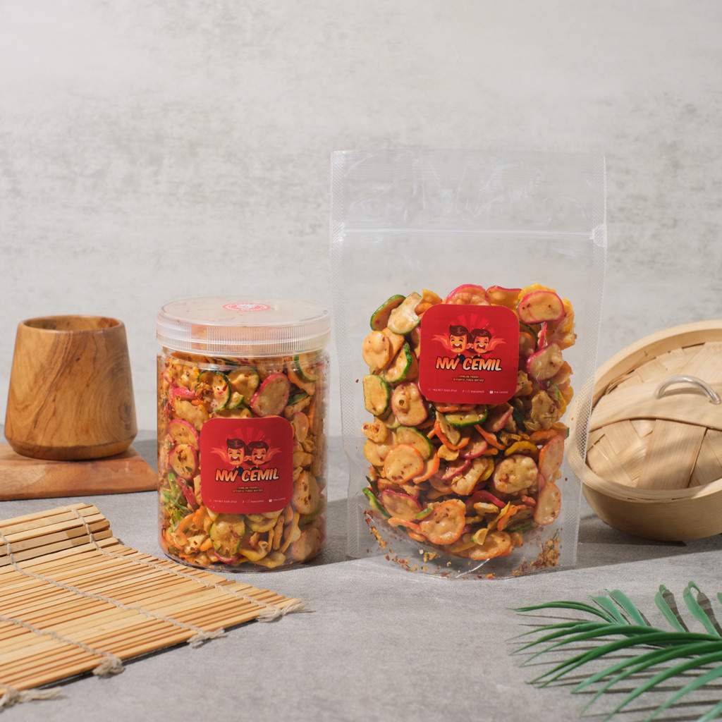 

seblak krupuk bantet pedas daun jeruk 150gram & 50 gr