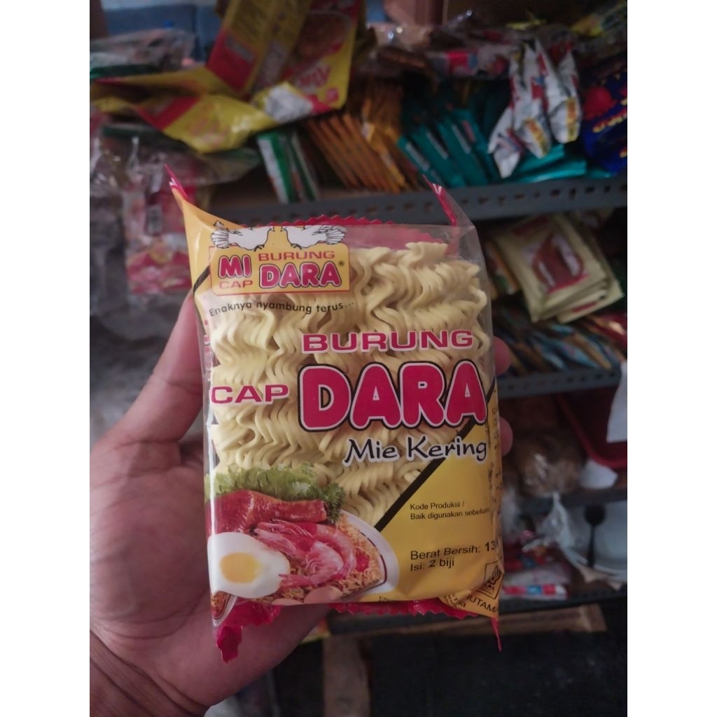 

MIE KERING cap BURUNG DARA satuan