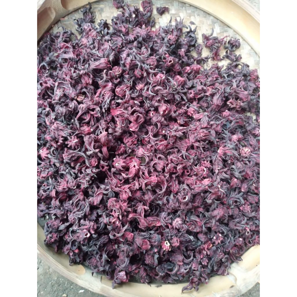 

500gr bunga Rosela Ungu