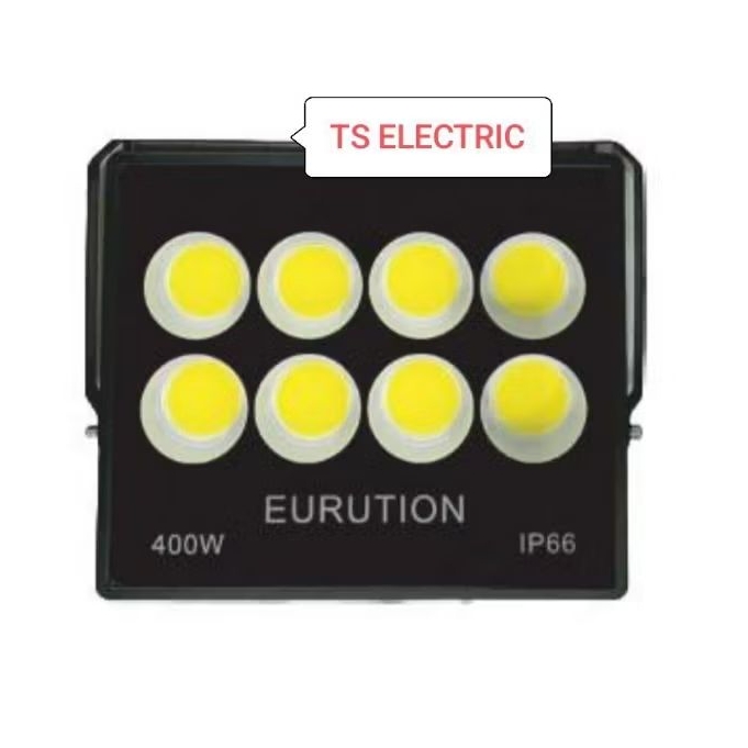 Lampu Sorot COB 400W IP66 / Lampu Tembak 400 Watt Eurution IP66