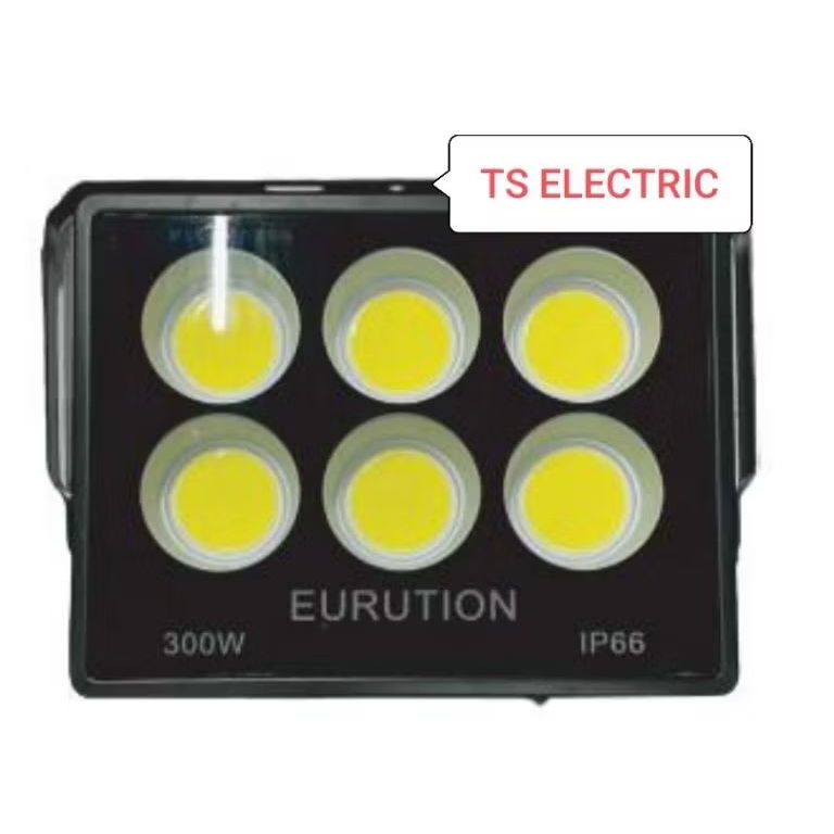 Lampu Sorot 300W IP66 COB / Lampu Tembak LED 300 Watt EURUTION IP66 COB