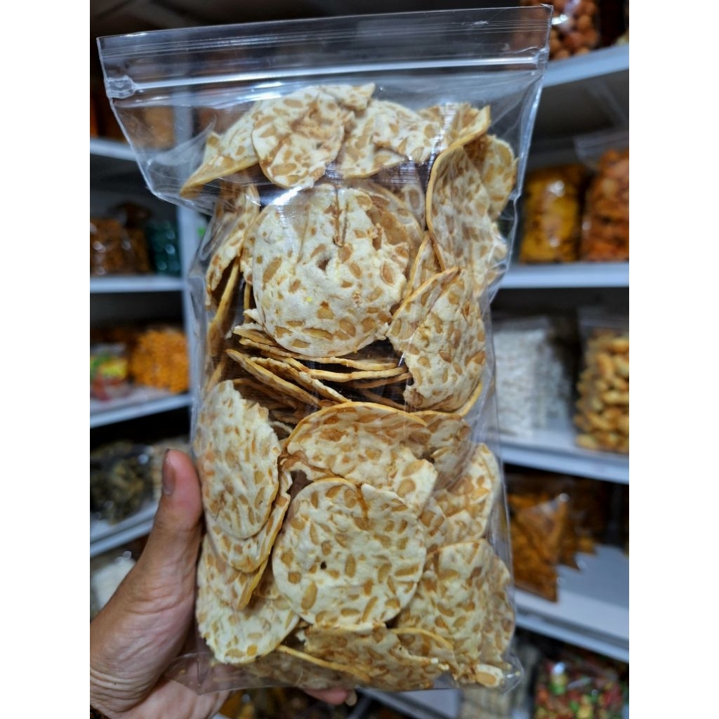 

Keripik Tempe Sagu / Tempe Mini Crispy