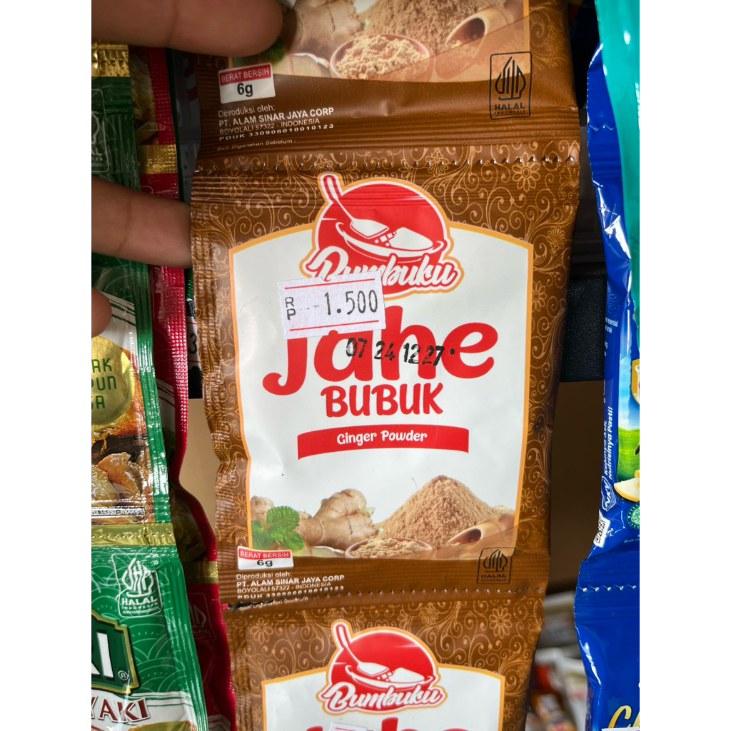 

jahe bubuk saset 6 gram