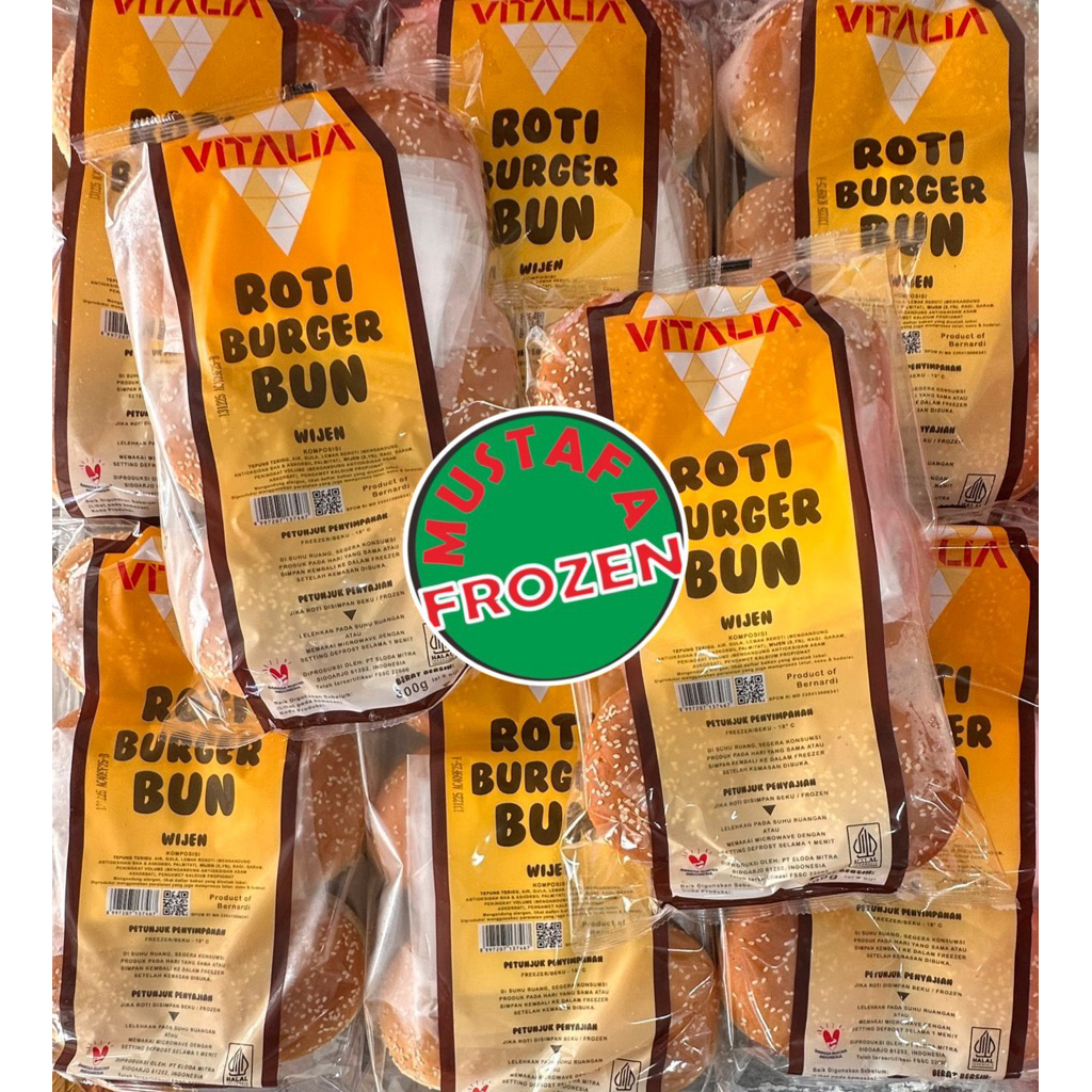

Vitalia Burger Wijen 6Pcs (300gr)