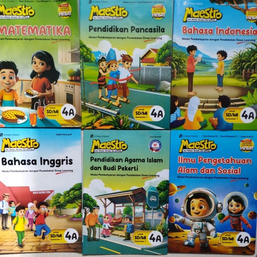 LKS MAESTRO KELAS 4 SD/MI SEMESTER 1 KURIKULUM MERDEKA