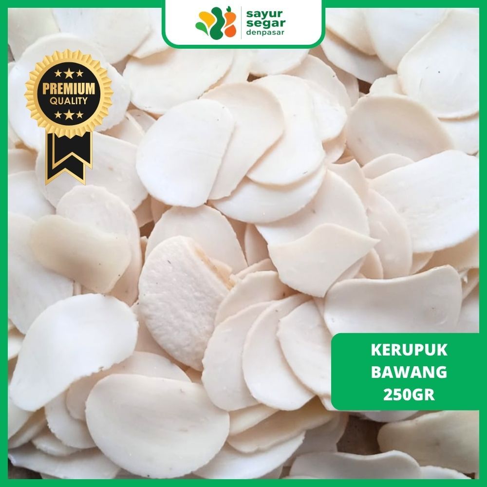 

Kerupuk Bawang 250gr - Sayur Segar Denpasar