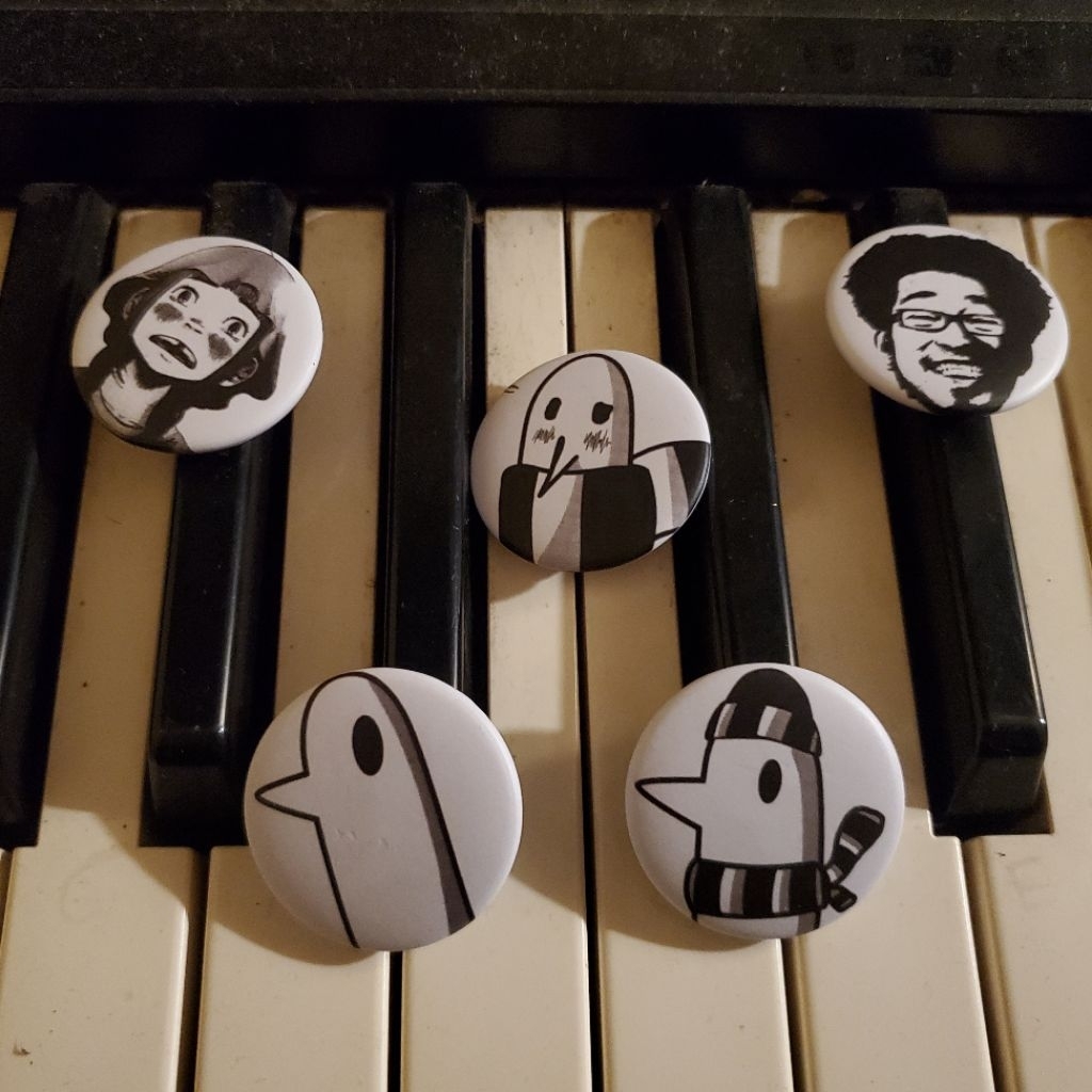 pin button pin bros peniti Oyasumi Punpun Goodnight Punpun