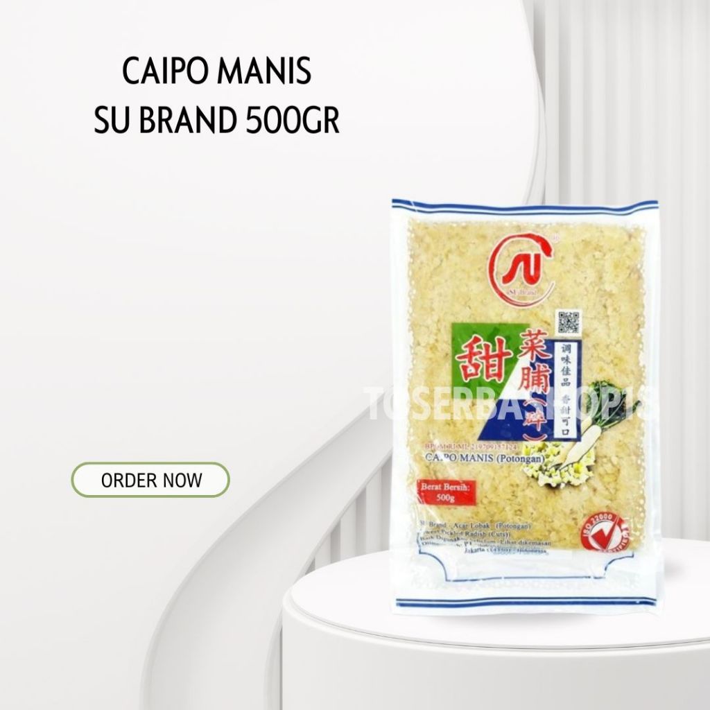 

Su Brand Caipo Manis 500gr / Lobak Manis