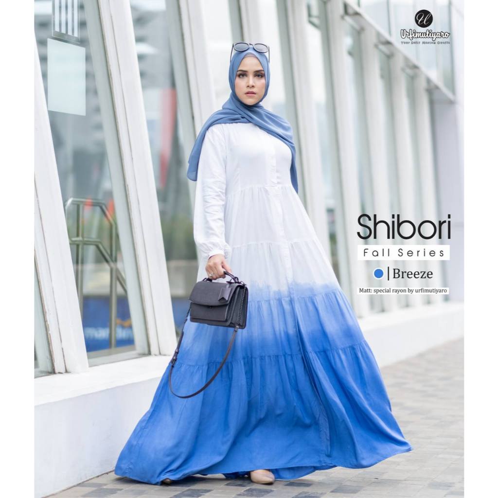 Shibori Fall Series, original handmade shibori pattern by @urfimutiyaro.id