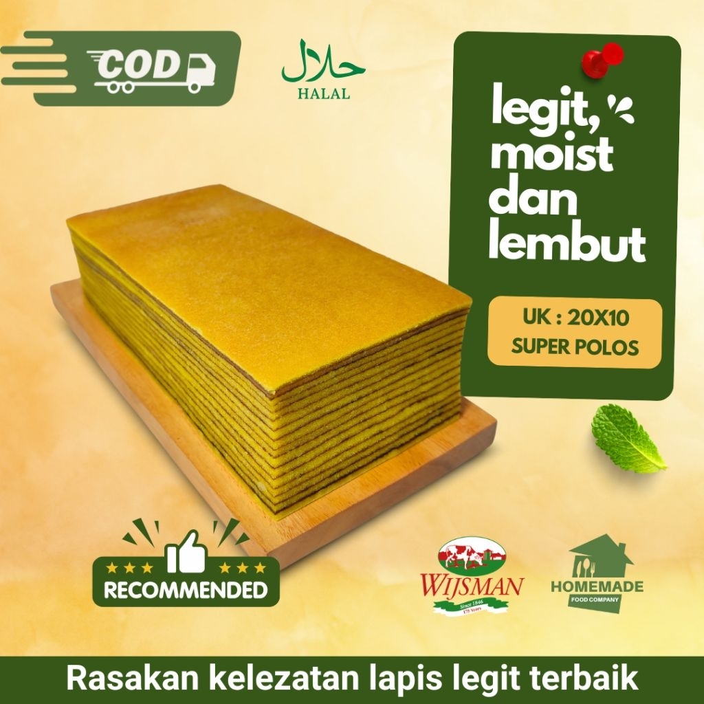 

LAPIS LEGIT POLOS SUPER WIJSMAN 20x10 Cm