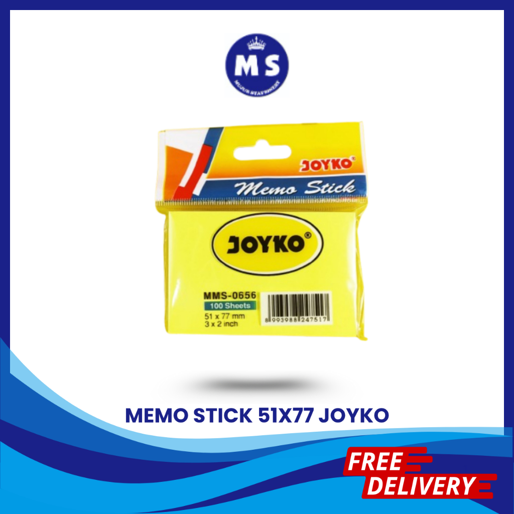 

POST IT/MEMO STICK 51X77 JOYKO