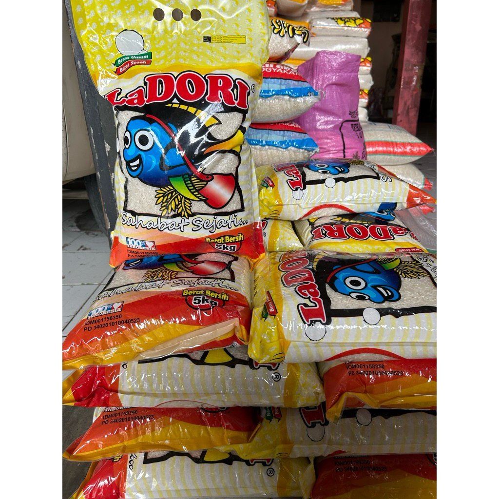 

Beras ladori kemasan 5kg