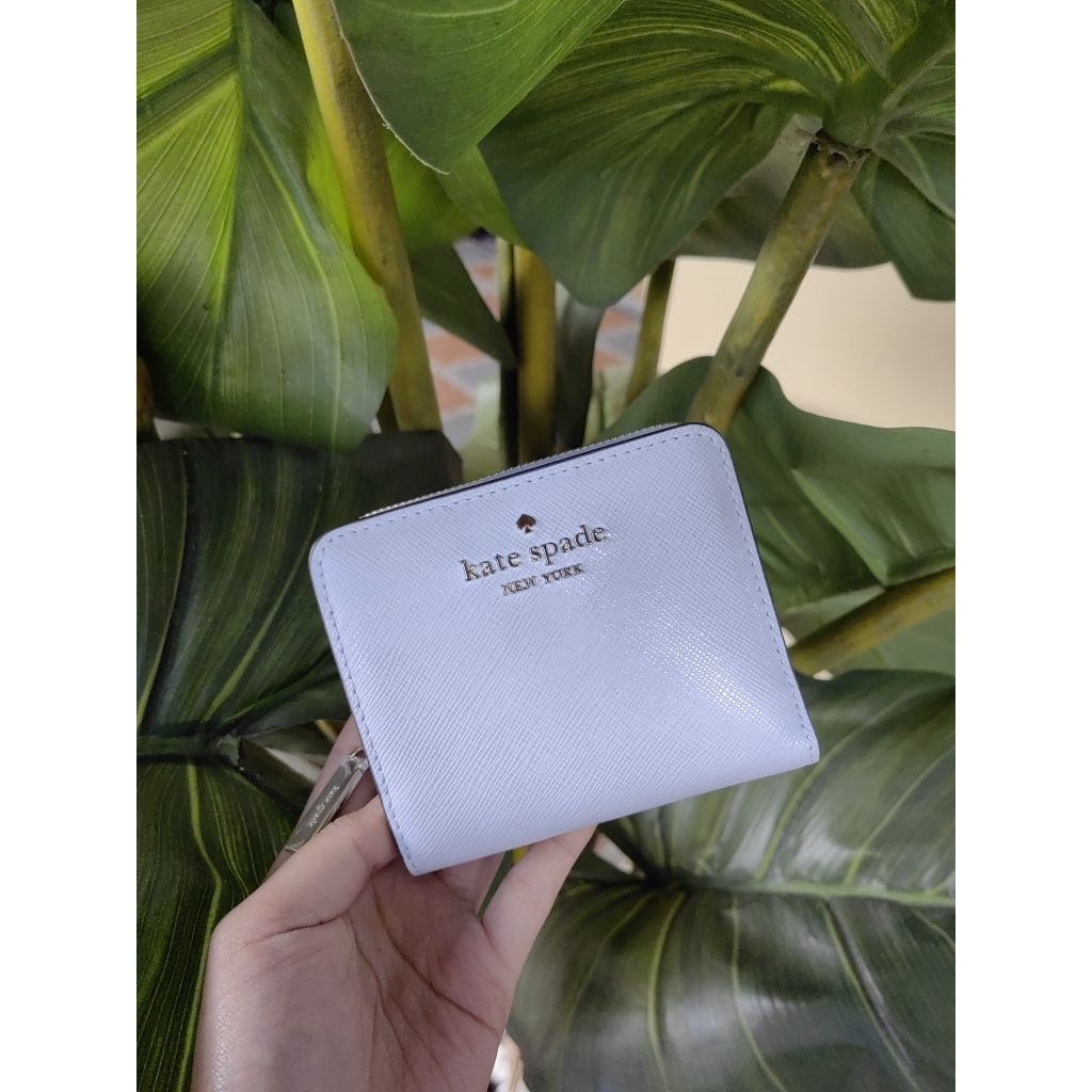 Kate Spade small wallet soft blue