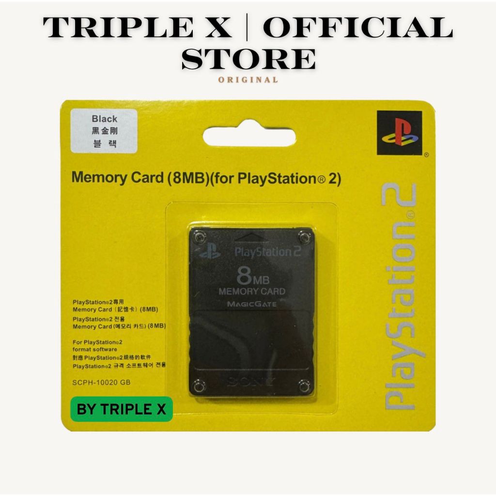 memory ps2 8mb