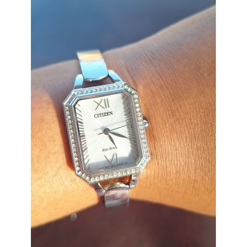 Sale Citizen Eco Drive Original Jam Tangan Wanita Prelove Bangle