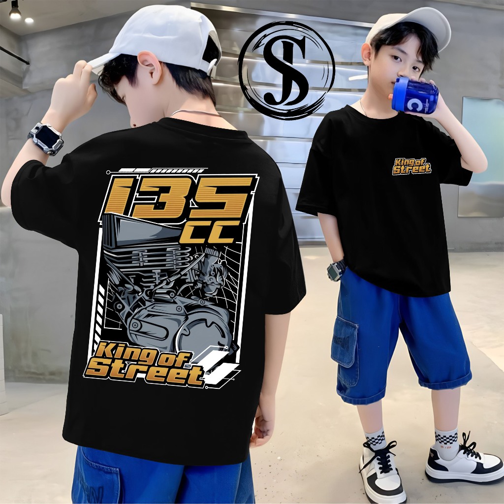 BAJU KAOS ANAK MOTOR RX KING MOTOR 2 TAK | POSITIFMERCH