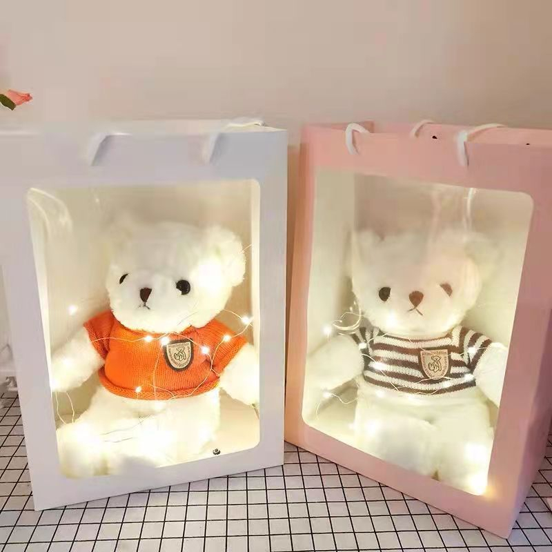 

Paperbag Putih Tenteng Boneka Bouquet Buket Bunga Florist