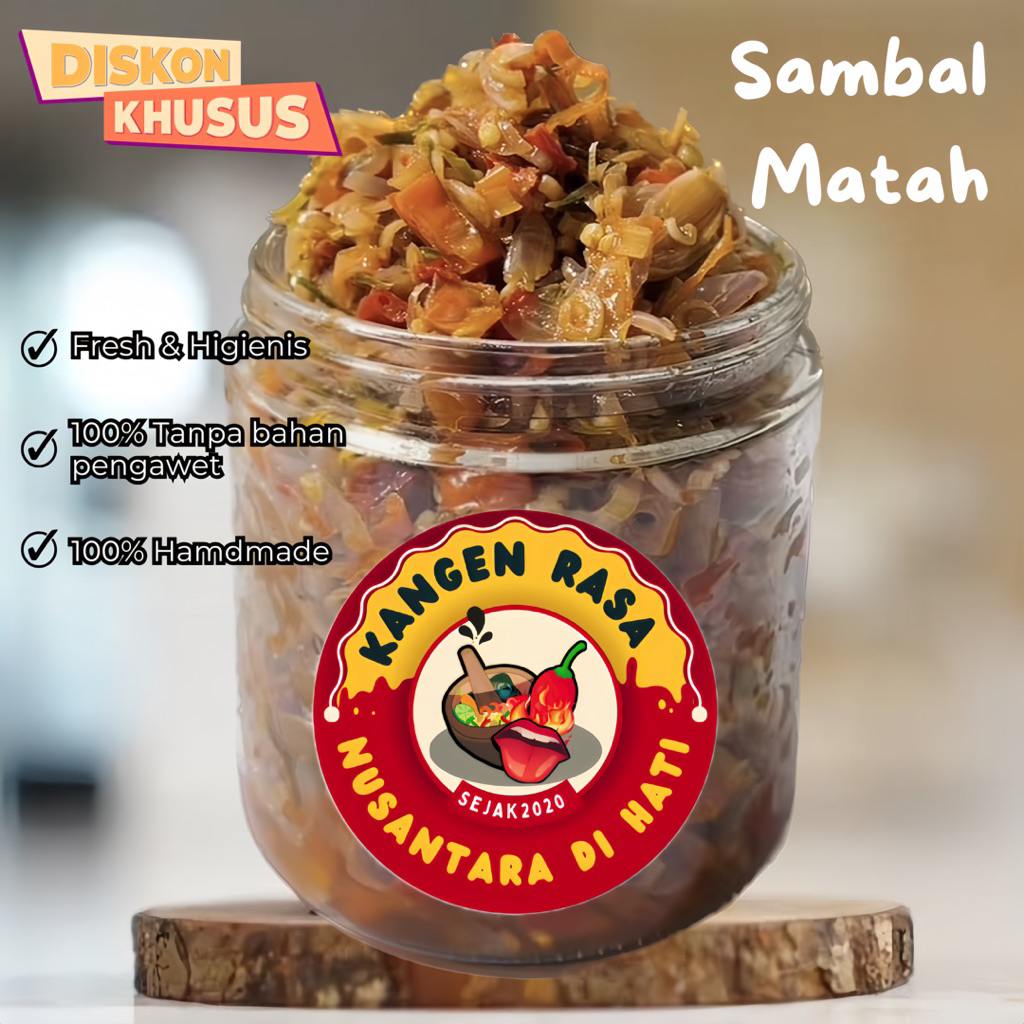 

SAMBAL MATAH 200GR / SAMBEL MATAH BALI / SAMBAL MATAH SEGAR