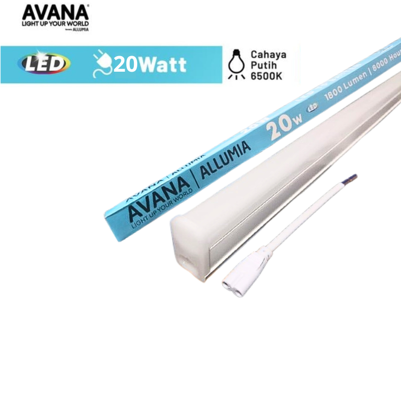 AVANA T5 BATTEN TL Lampu LED 20 Watt 6500K Putih Cool Daylight