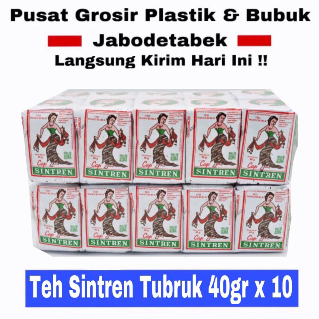 

Teh Sintren Tubruk 40gr isi 10 Bungkus Teh Wangi Melati