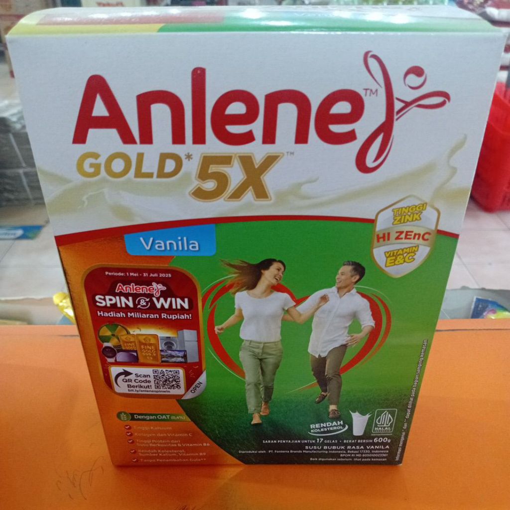 

Anlene Gold 5X 600gr