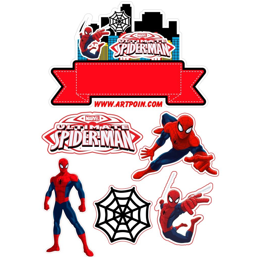 

TOPPER CAKE SPIDERMAN / Ulang Tahun Tema Spiderman