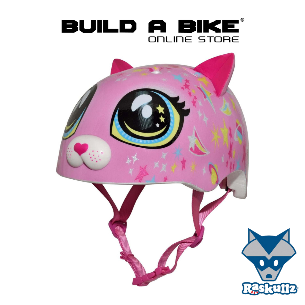 Helm Sepeda Anak RASKULLZ KRASH CHILD - Astro Cat