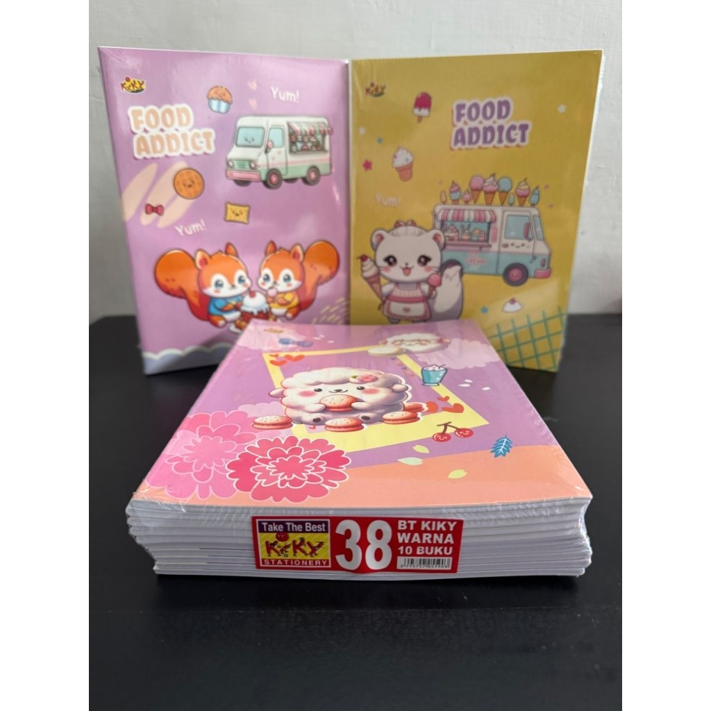 

BUKU KIKY 1 Pak isi 10 Buku (1 Buku isi 38 Lembar)