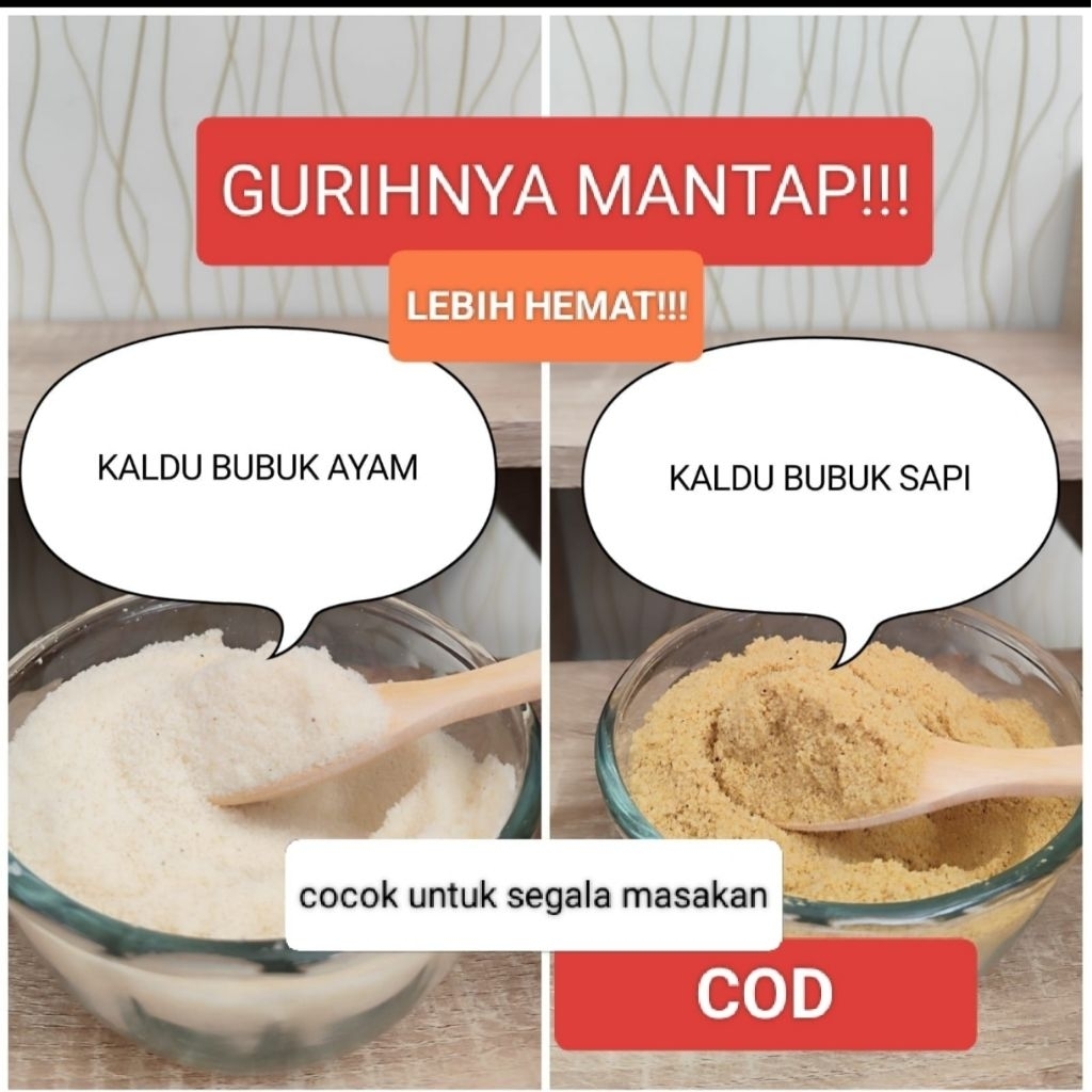 

1kg kaldu bubuk sapi/ayam