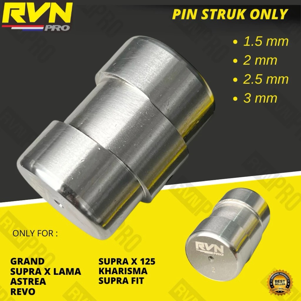PIN STROKE PIN PEN STROKE PEN STRUK SUPRA GRAND WIN REVO ASTREA KARISMA SUPRA X 125 RVN RACING RVNPR