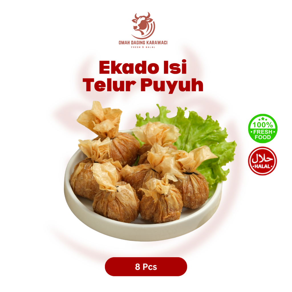 

Ekado Isi Telur Puyuh Frozen Isi 8 Tangerang