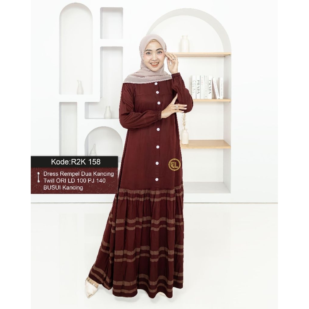 gamis twill by elzhaf