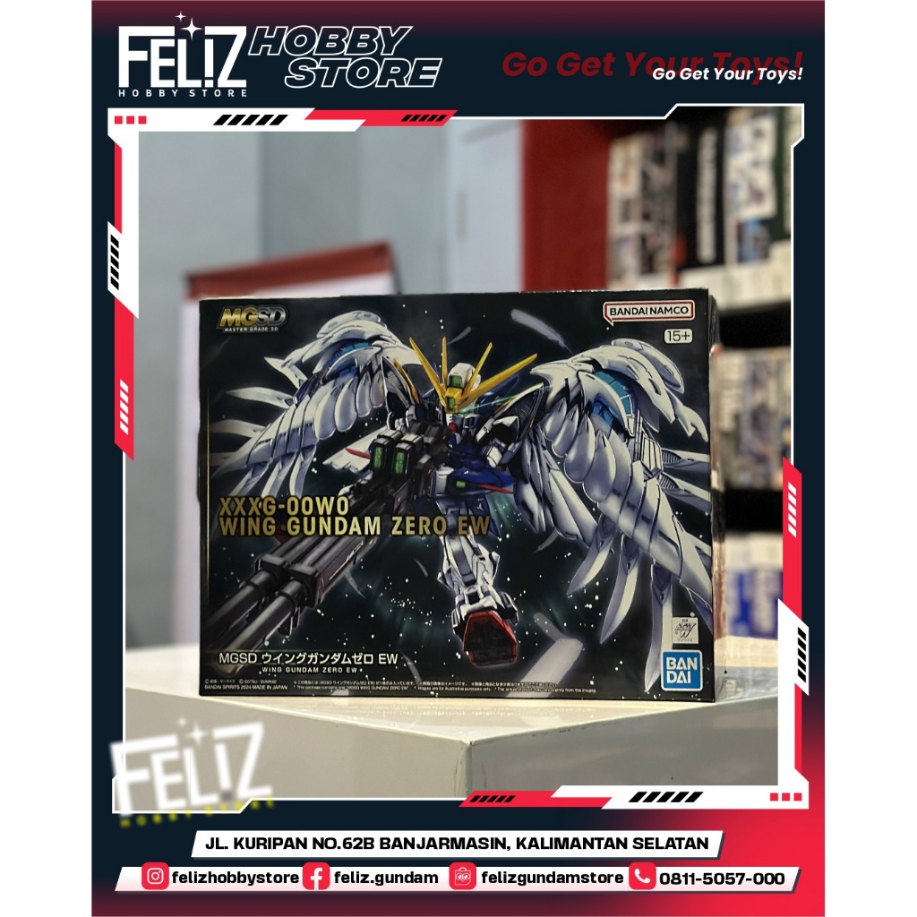 ( BANDAI ) MGSD XXXG-00W0 WING GUNDAM ZERO EW