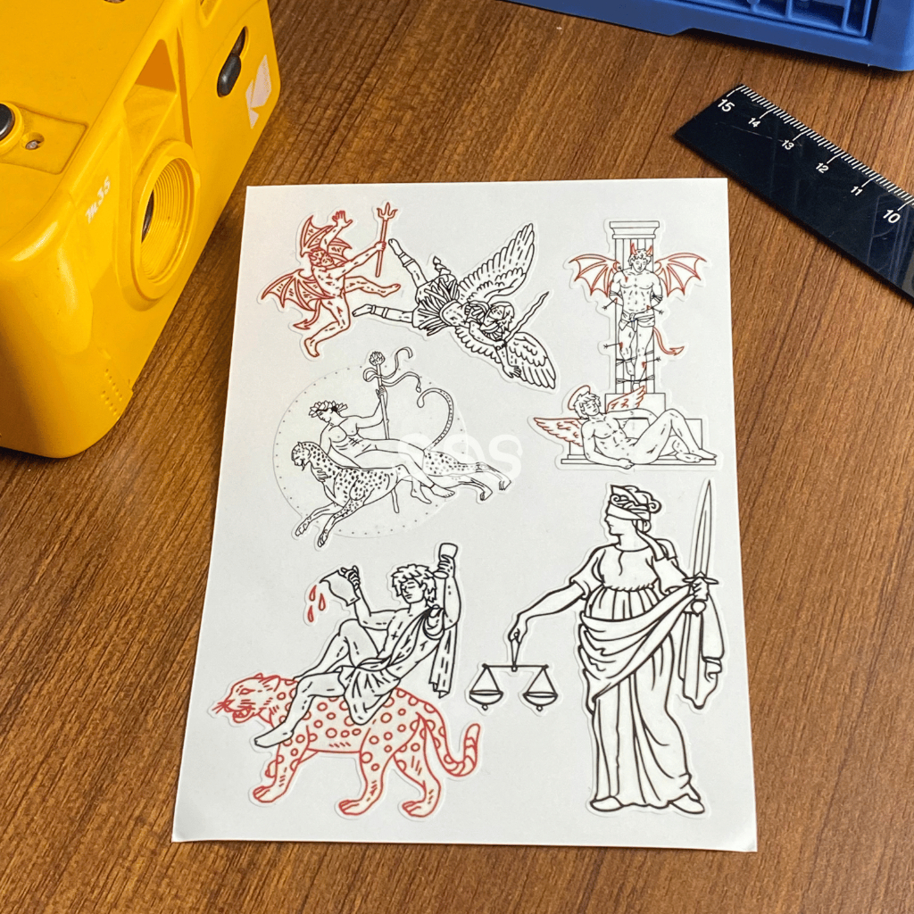 

STICKER TATTOO / STICKER ARTWORK / STICKER PACK