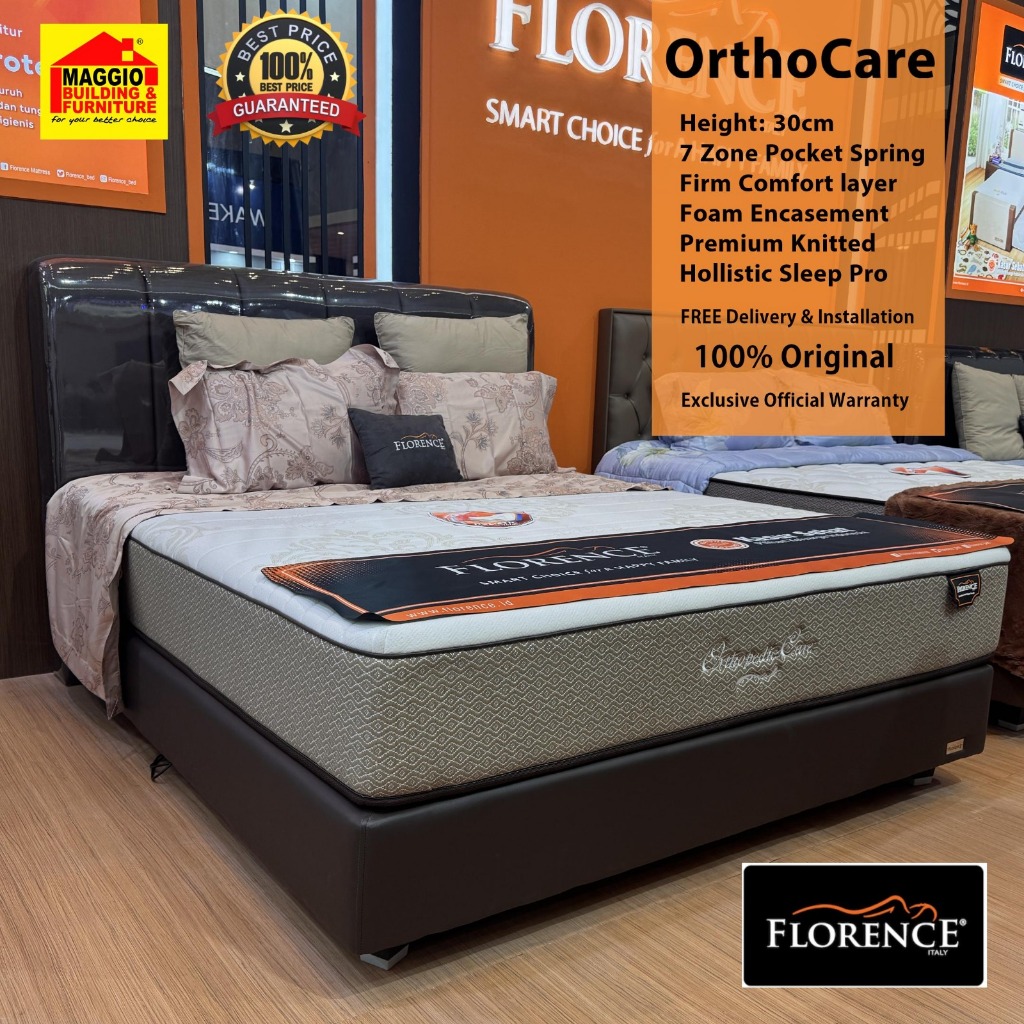KASUR LATEX FLORENCE ORTHOPEDIC CARE - FLORENCE SPRINGBED