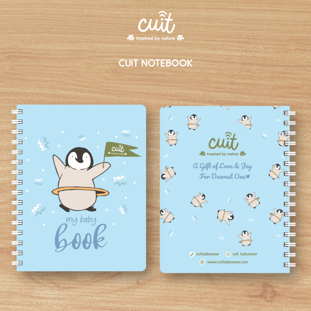 

[NOT FOR SALE] Bajuin Anak X Cuit Notebook
